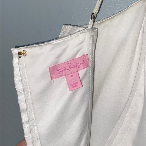 Lilly Pulitzer White Lace Strapless Dress - Picture 6 of 8